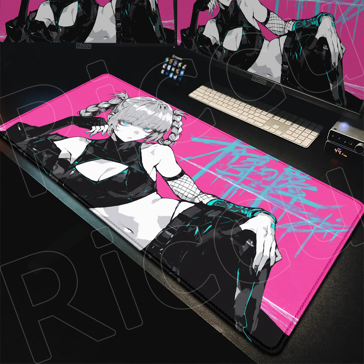 Laptop Accessories Productivity - XXL Manga Laptop Klavye Mat PC