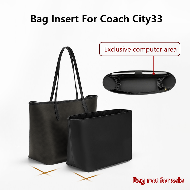 Laptop Accessories Productivity - Naylon Çanta Eki Coach City33 Tote