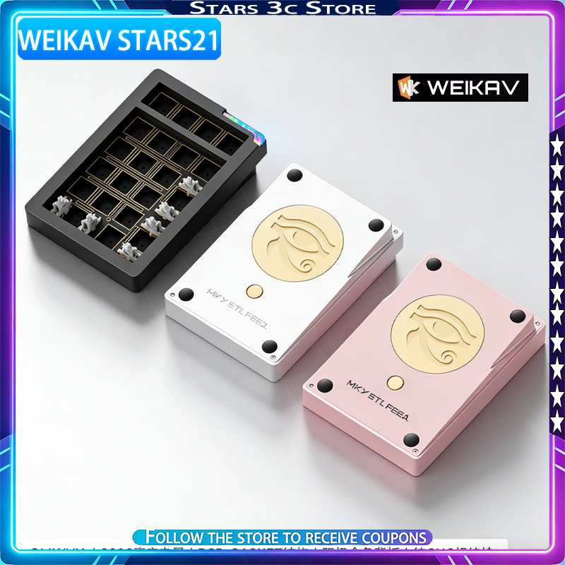 Laptop Accessories Productivity - WEIKAV Stars21pad Mini Mekanik Klavye Alüminyum