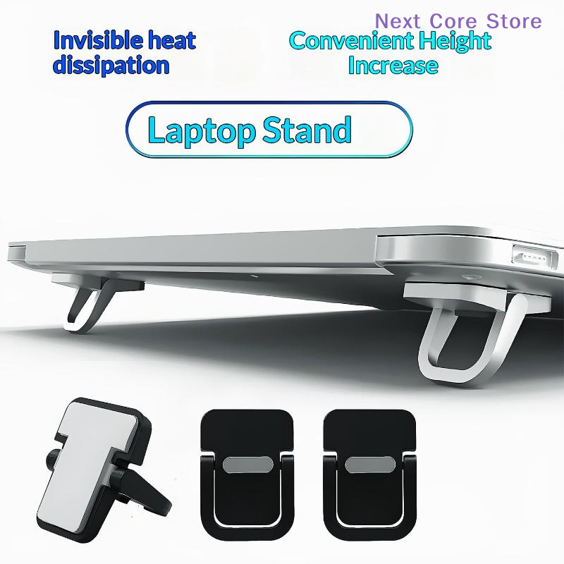 Laptop Accessories Distributor - 1 Çift Mini Taşınabilir Katlanır Ayaklı