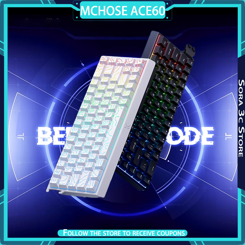 Laptop Accessories Productivity - MCHOSE ACE60 Pro Manyetik Eksenli Mekanik