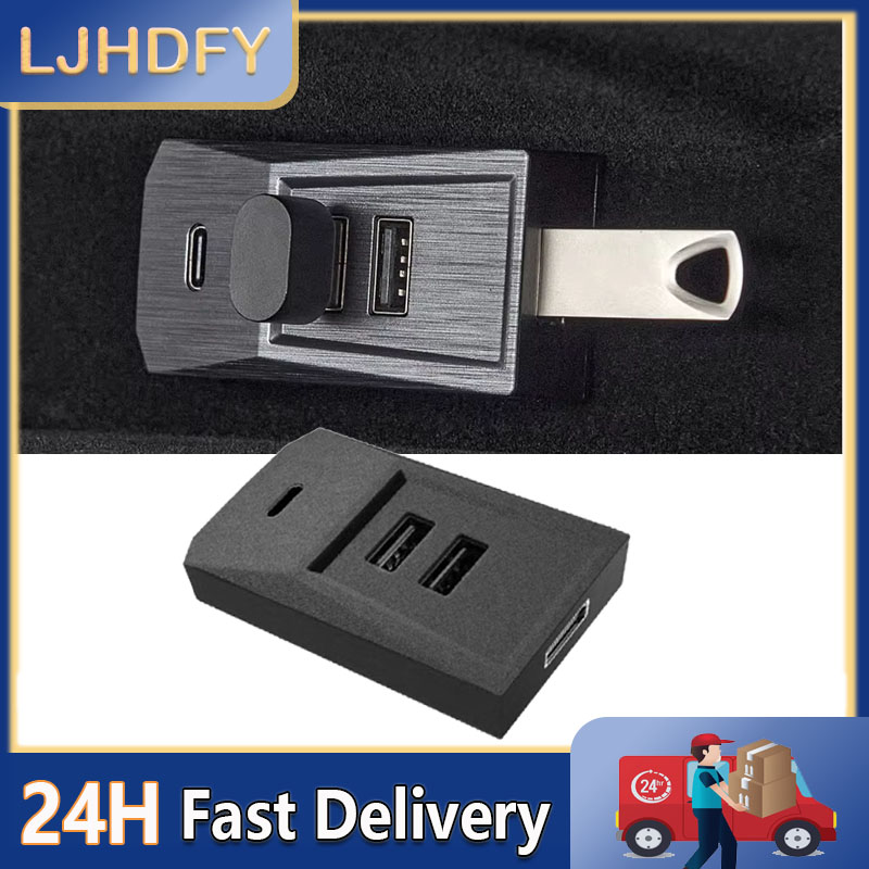 Usb C Docking Hub - Araç Torpido Gözü için Bağlantı İstasyonu