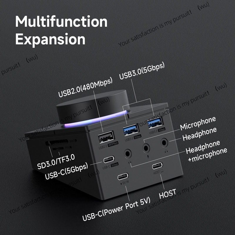 Kısayol Tuşlu USB C Hub, Tip-C - Usb C Docking Hub incelemesi ve fiyatı