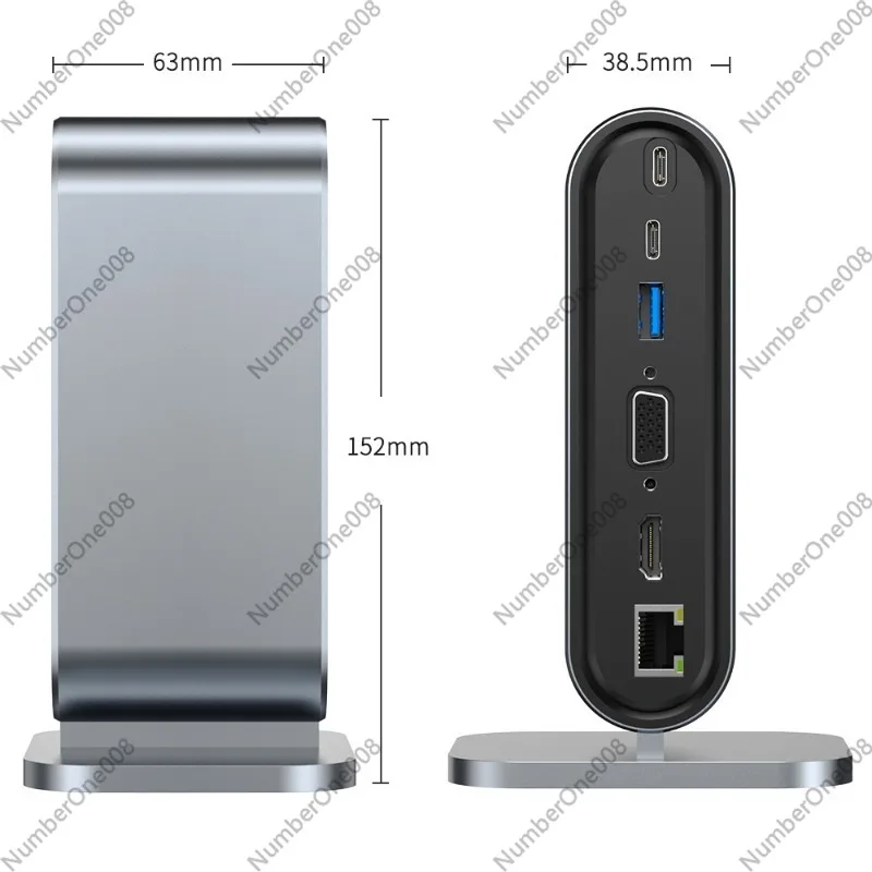 12 Portlu Dikey USB Bağlantı İ - Usb C Docking Hub incelemesi ve fiyatı