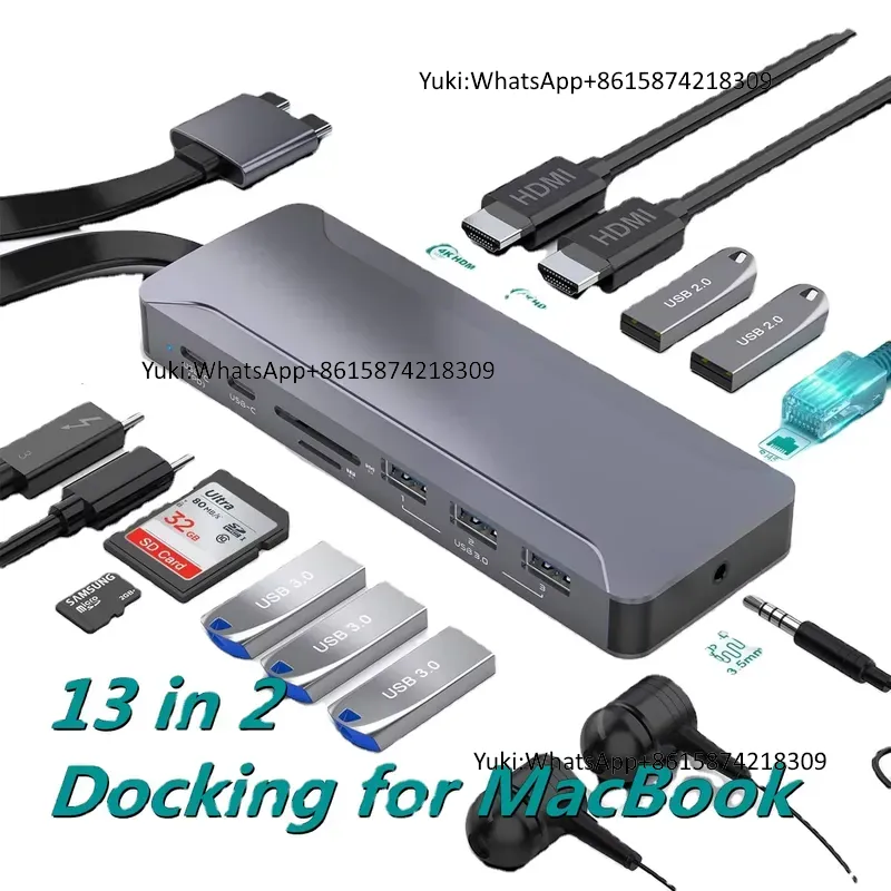 Çok Satan Çift Ekranlı Tip C - - Usb C Docking Hub incelemesi ve fiyatı