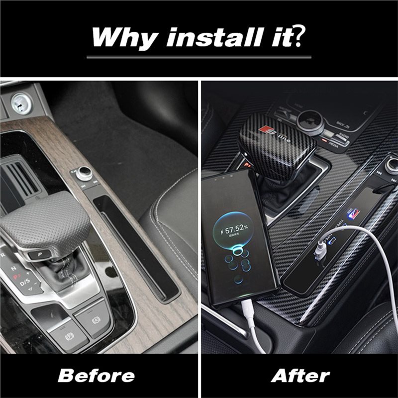 Audi Q5L 2018-2024 İçin USB Ty - Usb C Docking Hub incelemesi ve fiyatı