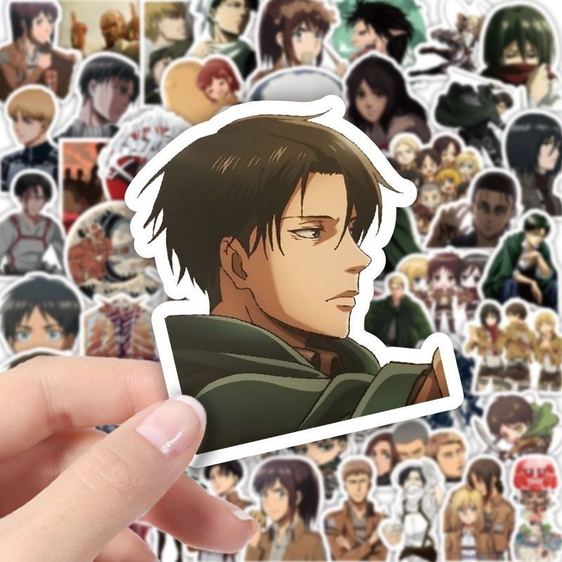 60 adet Titan Anime çıkartmala - Laptop Accessories Toy incelemesi ve fiyatı
