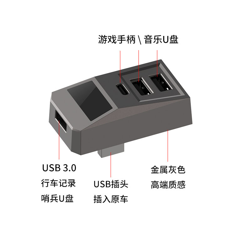 USB Hub Araç Eldiven Kutusu Ba - Usb C Docking Hub incelemesi ve fiyatı